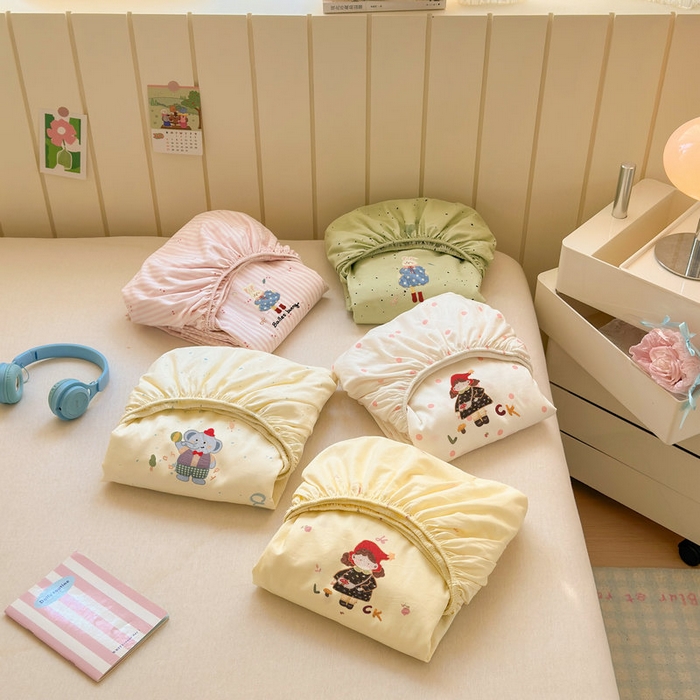 91家纺网 家纺一手货源 找家纺 （总）娜娜 2025新款60支全棉贴布绣床笠