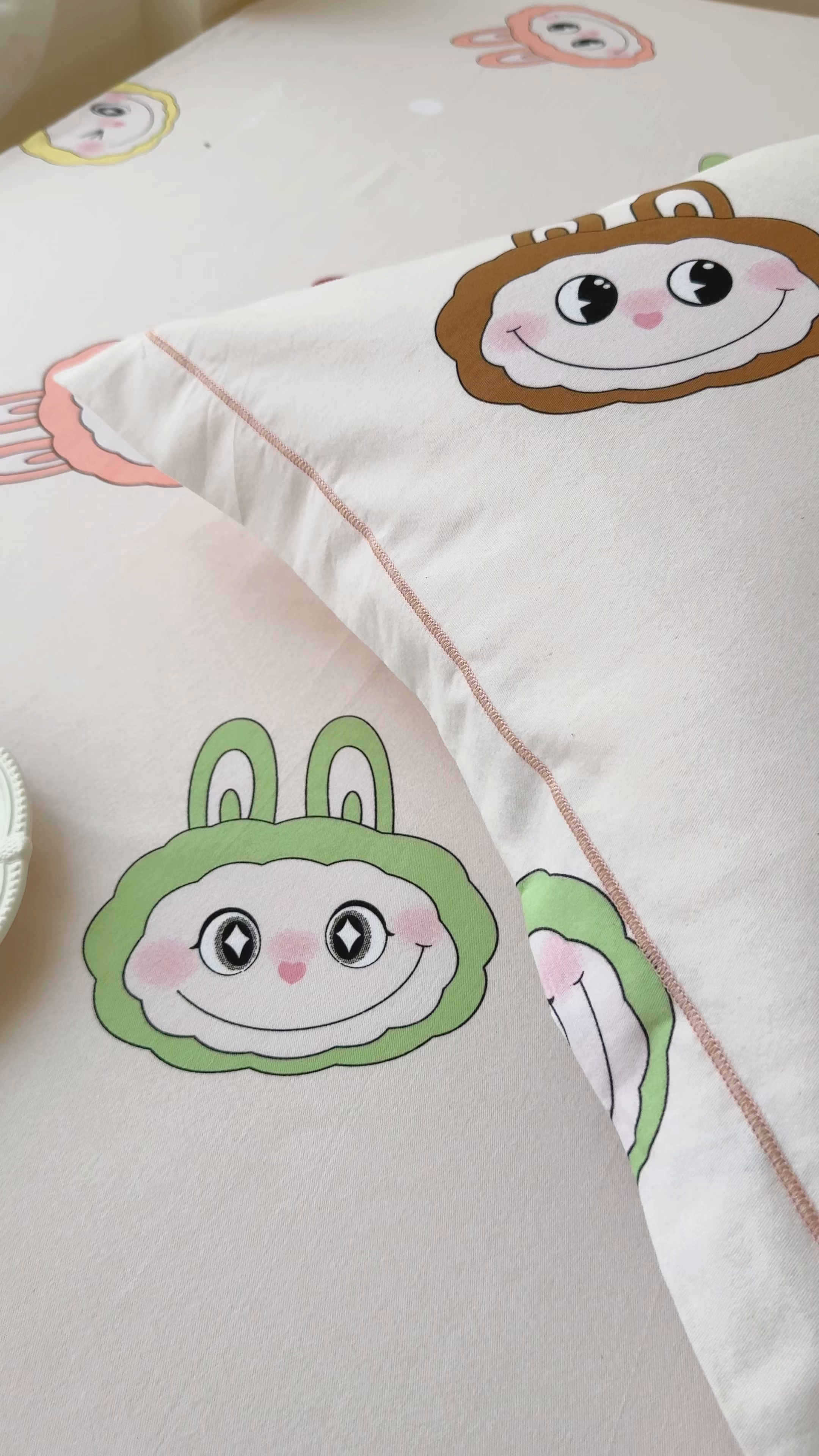 91家纺网 家纺一手货源 找家纺 壹贝家纺 2025新款A类100%全棉纯棉磨毛枕套单枕套枕套单件 拉多-米