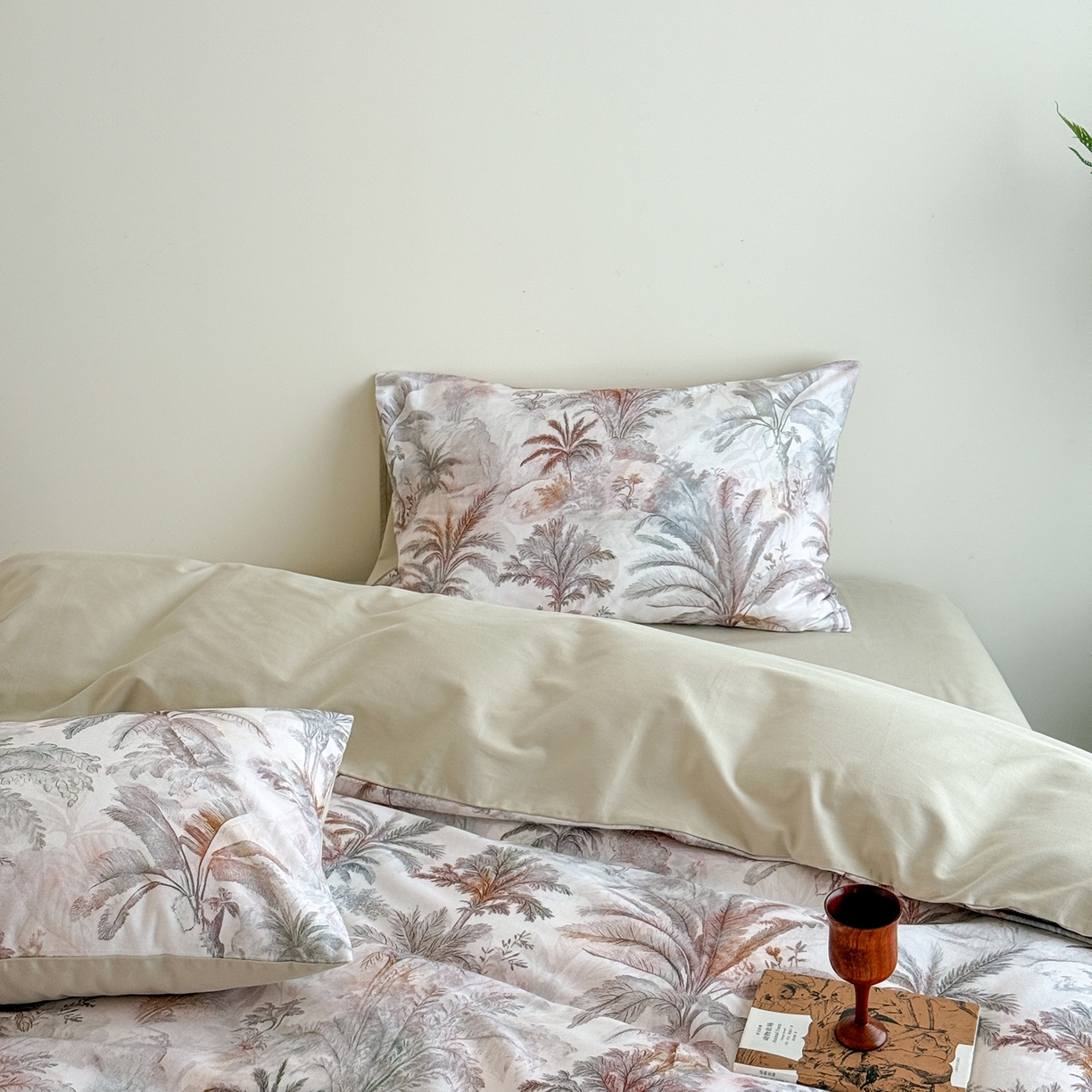 91家纺网 家纺一手货源 找家纺 （总）窝米 2025新款全棉纯棉火山磨毛花卉四件套-第五批