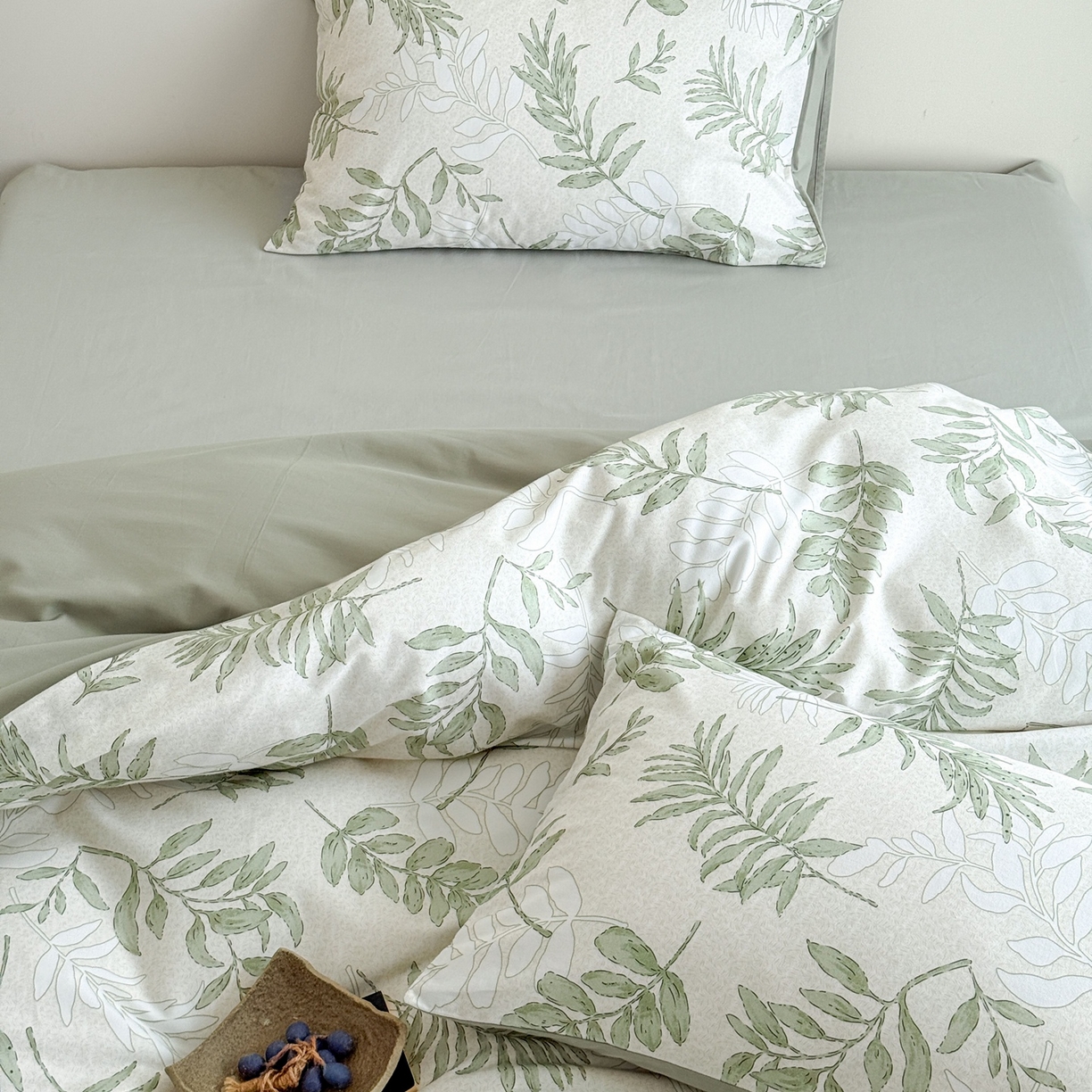 91家纺网 家纺一手货源 找家纺 窝米 2025新款全棉纯棉火山磨毛花卉四件套-第五批 风和日暖