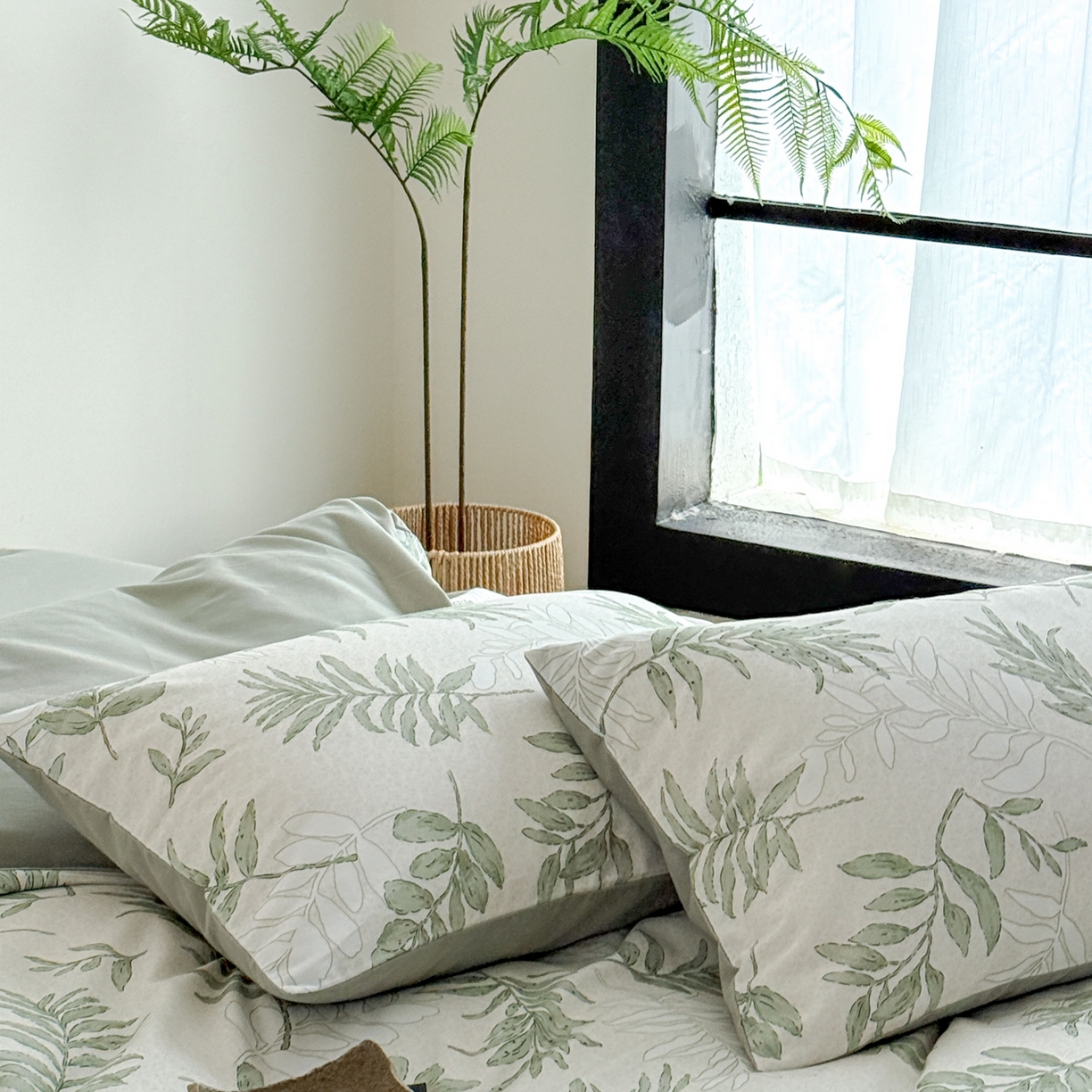 91家纺网 家纺一手货源 找家纺 窝米 2025新款全棉纯棉火山磨毛花卉四件套-第五批 风和日暖