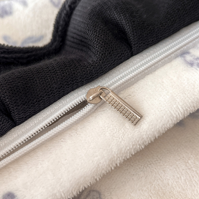 91家纺网 家纺一手货源 找家纺 安哆啦家纺 2025新款法式赫本风牛奶绒四件套 法式-兰絮语