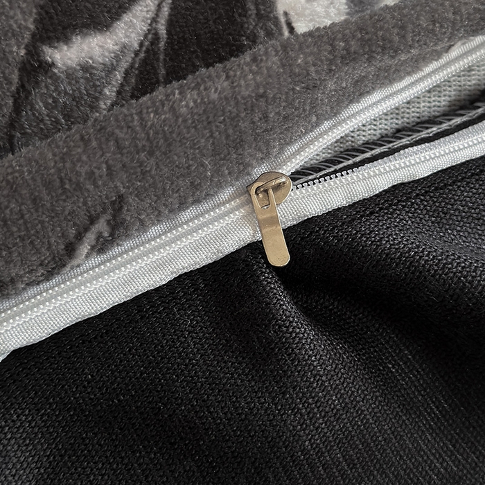 91家纺网 家纺一手货源 找家纺 安哆啦家纺 2025新款法式赫本风牛奶绒四件套 法式-夜幕里