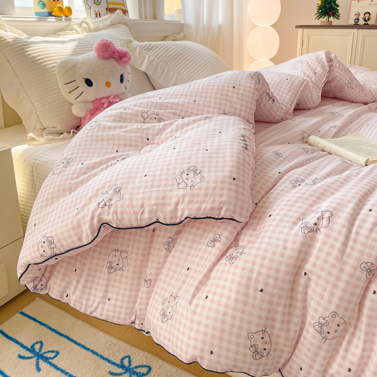 91家纺网 家纺一手货源 找家纺 （总）寐居家纺 2025新款水洗棉印花冬被被子被芯