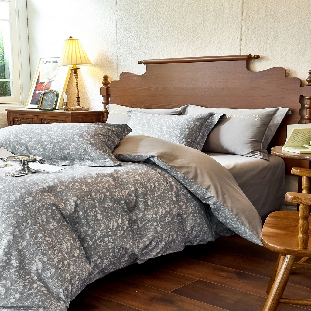 91家纺网 家纺一手货源 找家纺 （总）由丽家纺 2025新款亲肤全棉纯棉磨毛印加绣四件套