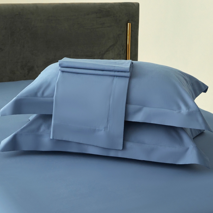 91家纺网 家纺一手货源 找家纺 （总）柔觉家纺 新款50*50双股长绒棉纯色磨毛四件套