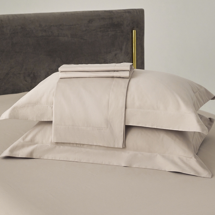 91家纺网 家纺一手货源 找家纺 柔觉家纺 新款50*50双股长绒棉纯色磨毛四件套 卡布其