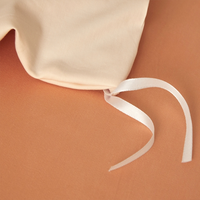 91家纺网 家纺一手货源 找家纺 柔觉家纺 新款50*50双股长绒棉纯色磨毛四件套 香草色-甜蜜橘