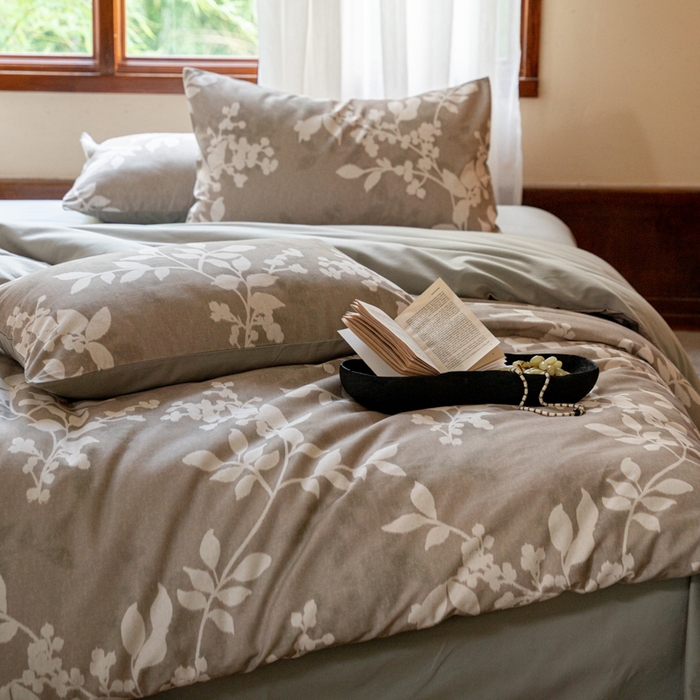 91家纺网 家纺一手货源 找家纺 （总）眷恋家纺 2025新款全棉贡缎磨毛数码印花四件套