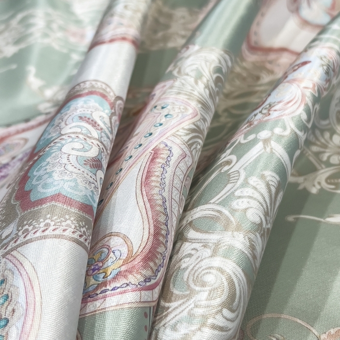 91家纺网 家纺一手货源 找家纺 梵克保罗 2025新款冰丝凉席床单款凉席三件套 卡罗拉