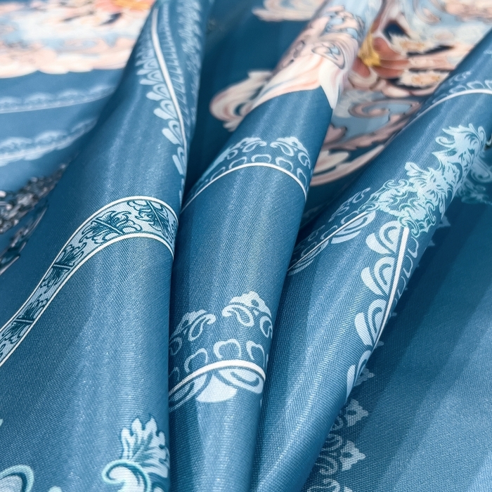 91家纺网 家纺一手货源 找家纺 梵克保罗 2025新款冰丝凉席床单款凉席三件套 卡米拉