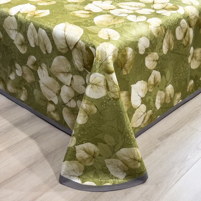 91家纺网 家纺一手货源 找家纺 梵克保罗 2025新款冰丝凉席床单款凉席三件套 绿洲