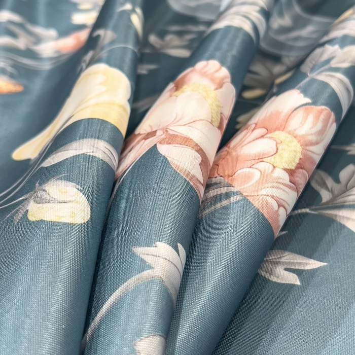 91家纺网 家纺一手货源 找家纺 梵克保罗 2025新款冰丝凉席床单款凉席三件套 蜜桃花