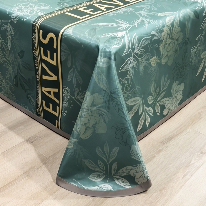 91家纺网 家纺一手货源 找家纺 梵克保罗 2025新款冰丝凉席床单款凉席三件套 森林幻境