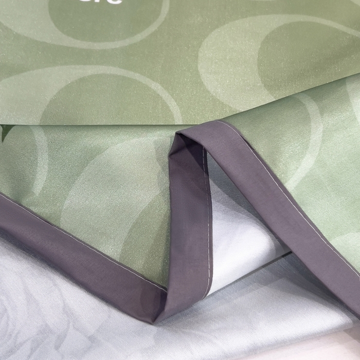 91家纺网 家纺一手货源 找家纺 梵克保罗 2025新款冰丝凉席床单款凉席三件套 雨桐绿