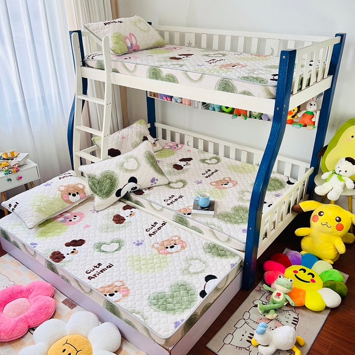 91家纺网 家纺一手货源 找家纺 小虾米 2025新款加厚牛奶绒夹棉床笠单床笠床笠单件 洛可可