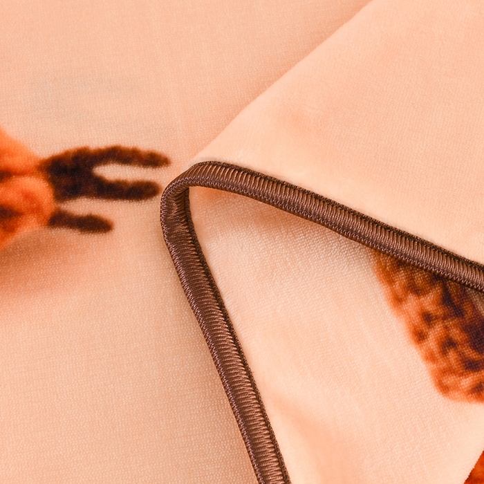 91家纺网 家纺一手货源 找家纺 雨洋2025新款加厚保暖8.5斤牛奶绒金貂婴儿绒四件套 三只松鼠