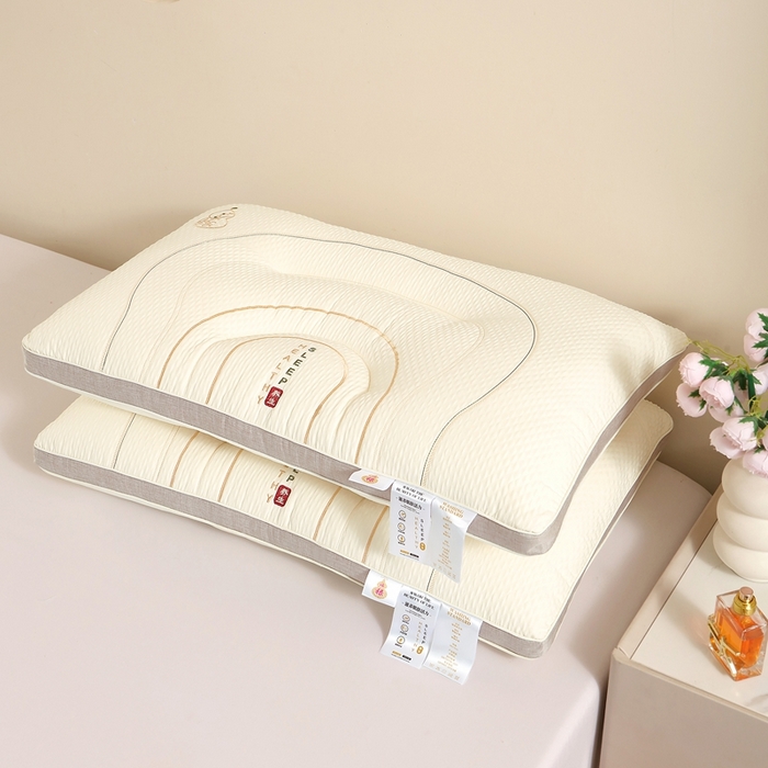 91家纺网 家纺一手货源 找家纺 （总）晚儿 2025新款亲肤舒适福禄养生枕枕头枕芯