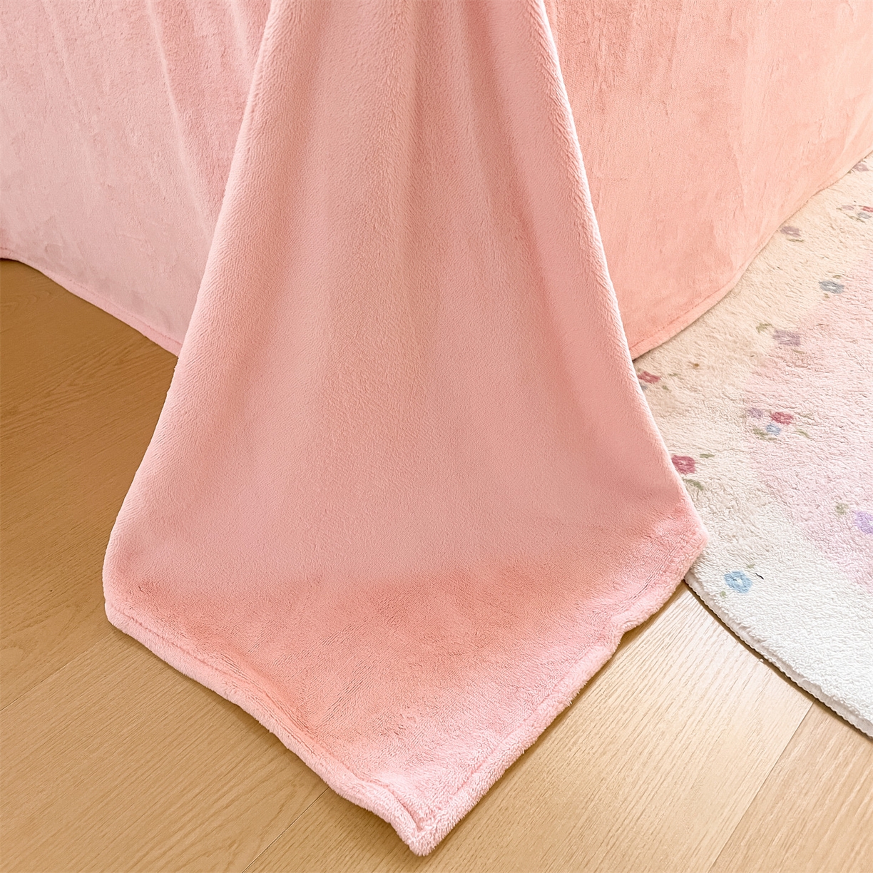 91家纺网 家纺一手货源 找家纺 （总）美澳家纺 2025新款190克加厚牛奶绒印花四件套