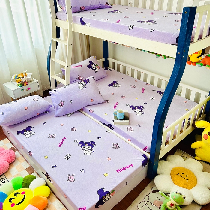 91家纺网 家纺一手货源 找家纺 小虾米 2025新款加厚牛奶绒床笠单床笠床笠单件 小精灵