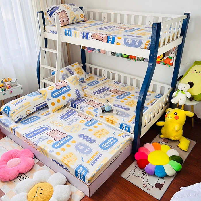 91家纺网 家纺一手货源 找家纺 小虾米 2025新款加厚牛奶绒床笠单床笠床笠单件 好运满满