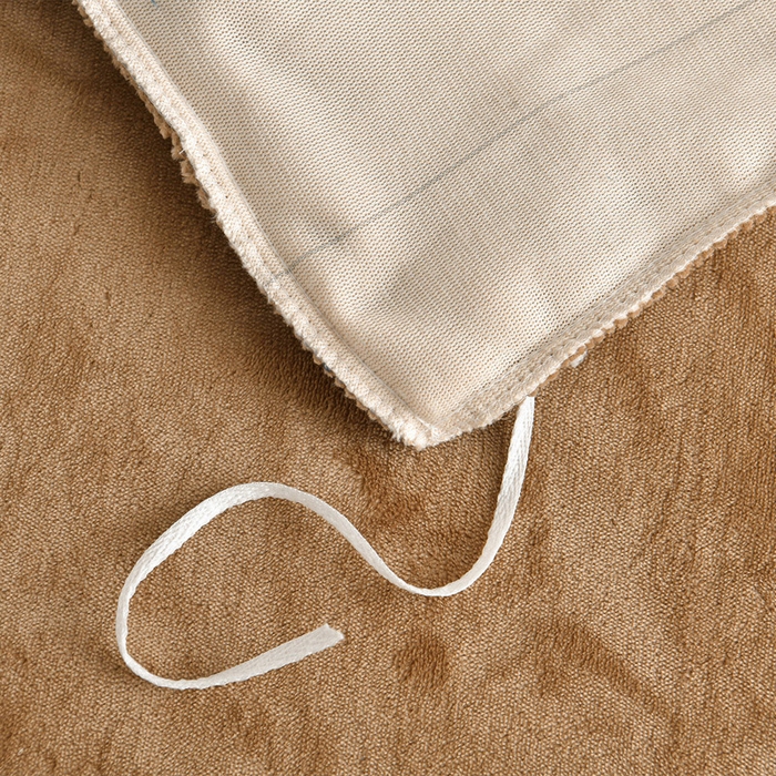 91家纺网 家纺一手货源 找家纺 妮恒美家纺 2025新款刺绣婴儿绒工艺四件套-艾琳系列 艾琳-白奶咖