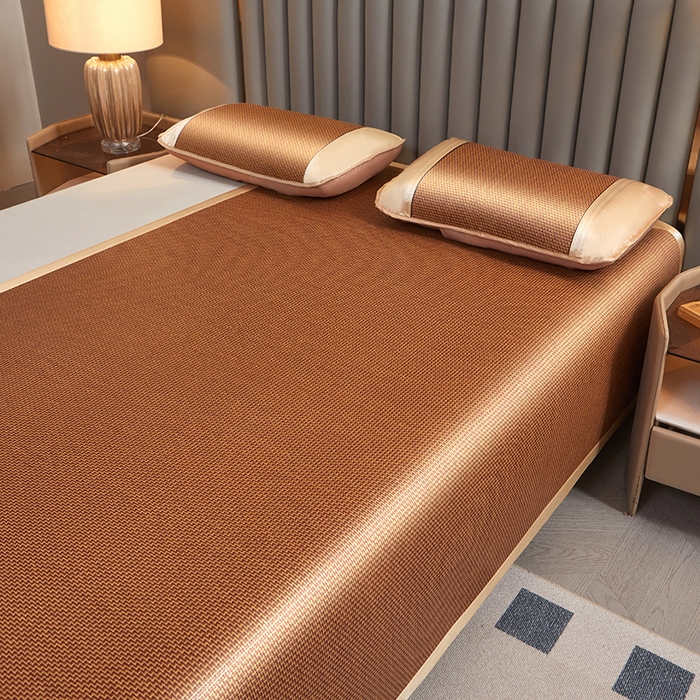 91家纺网 家纺一手货源 找家纺 梵克保罗 2025新款批发直播热款无纺布藤席 步步高