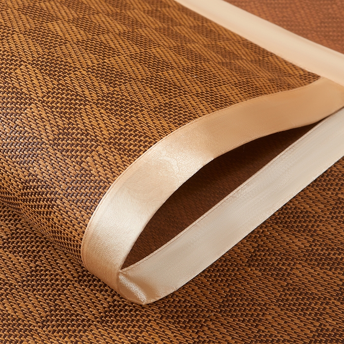 91家纺网 家纺一手货源 找家纺 梵克保罗 2025新款批发直播热款无纺布藤席 经典格