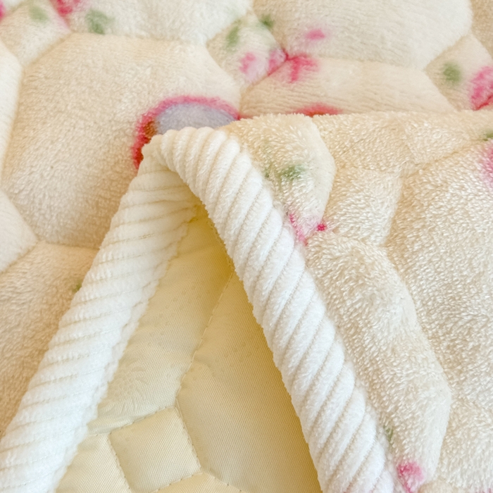 91家纺网 家纺一手货源 找家纺 禧缘家纺（原梦想家） 2025新款儿童牛奶绒夹棉床垫（可定制） 欢乐时光