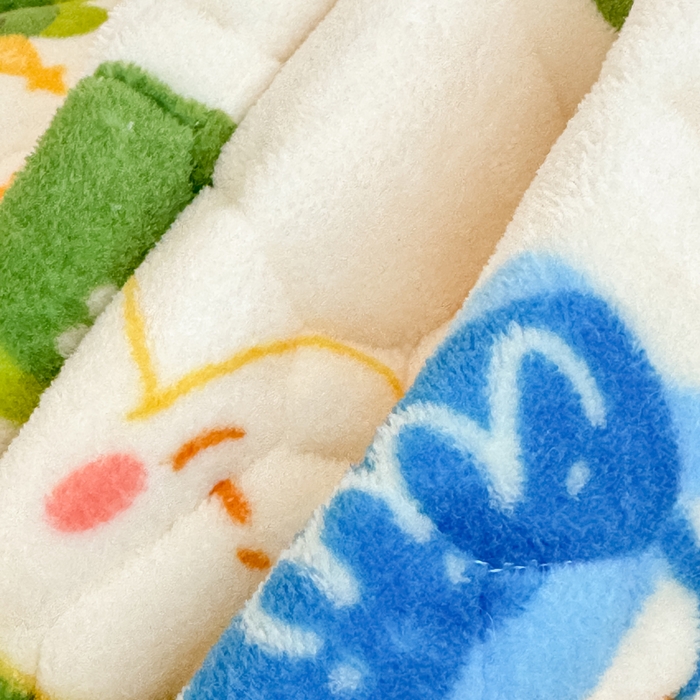 91家纺网 家纺一手货源 找家纺 禧缘家纺（原梦想家） 2025新款儿童牛奶绒夹棉床垫（可定制） 多彩恐龙