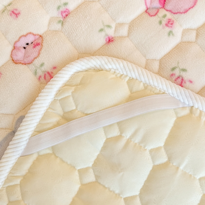 91家纺网 家纺一手货源 找家纺 禧缘家纺（原梦想家） 2025新款儿童牛奶绒夹棉床垫（可定制） 欢乐时光