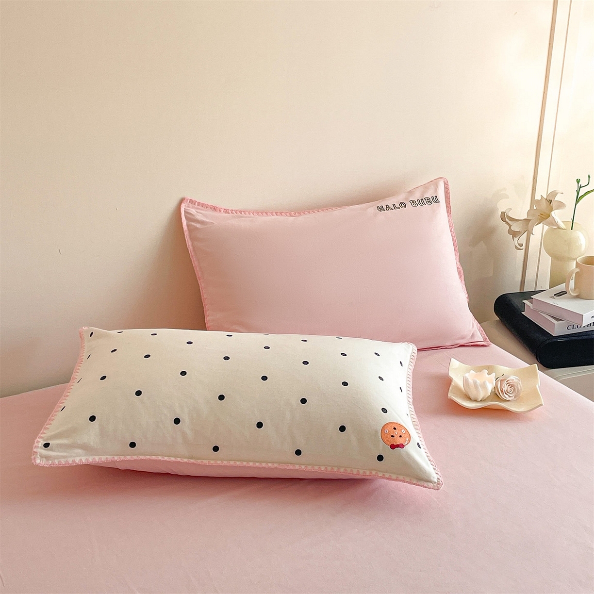 91家纺网 家纺一手货源 找家纺 （总）蓝米卡夫 2025秋冬-A类全棉生态磨毛卡通绣花贝壳边系列（礼盒包装）【如需买家秀联系15996631948】