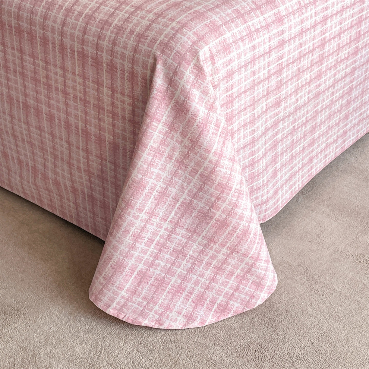 91家纺网 家纺一手货源 找家纺 蓝米卡夫 2025秋冬-A类全棉生态磨毛卡通绣花贝壳边系列（礼盒包装）【如需买家秀联系15996631948】 3号香奶茶-香奶粉