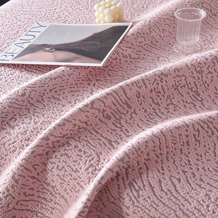 91家纺网 家纺一手货源 找家纺 （总）梵克保罗 2025新款7A抗菌母婴级纯乙纶PE刺绣凉感丝豆豆席床单款