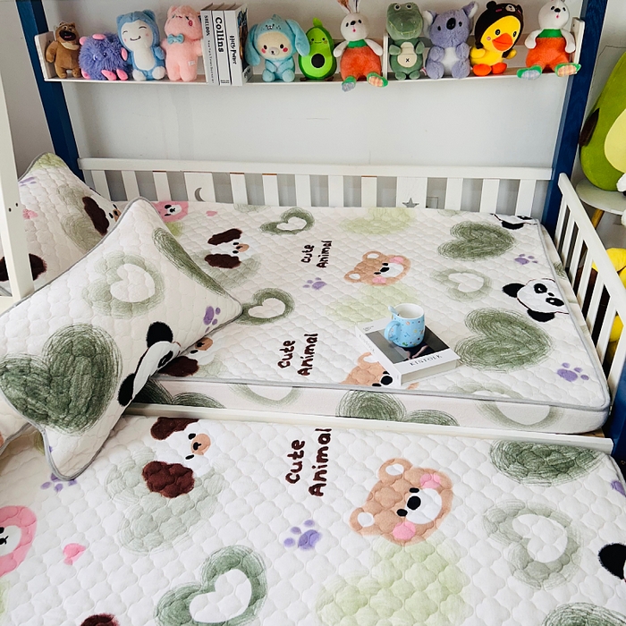 91家纺网 家纺一手货源 找家纺 小虾米 2025新款加厚牛奶绒夹棉床笠单床笠床笠单件 洛可可