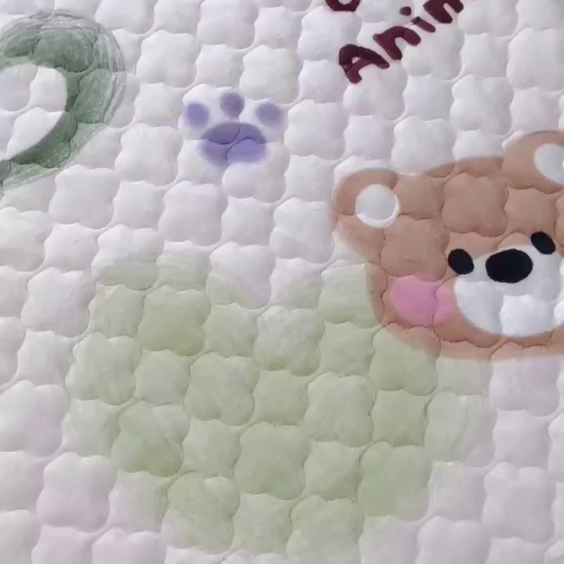 91家纺网 家纺一手货源 找家纺 小虾米 2025新款加厚牛奶绒夹棉床笠单床笠床笠单件 洛可可