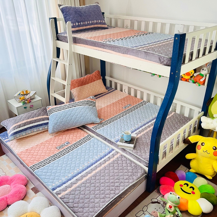 91家纺网 家纺一手货源 找家纺 小虾米 2025新款加厚牛奶绒夹棉床笠单床笠床笠单件 流年