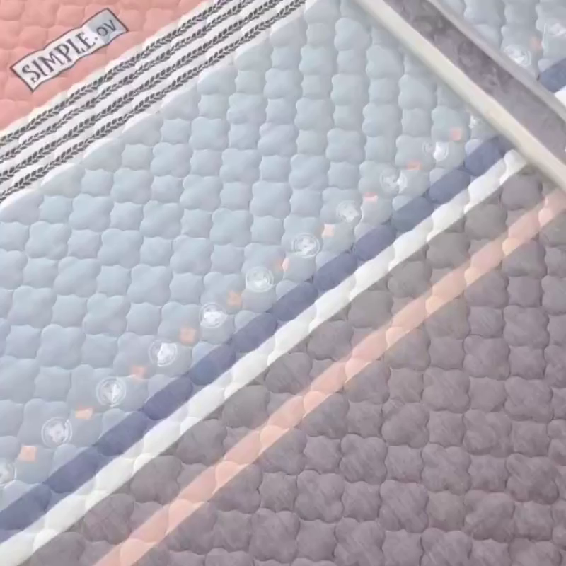 91家纺网 家纺一手货源 找家纺 小虾米 2025新款加厚牛奶绒夹棉床笠单床笠床笠单件 流年