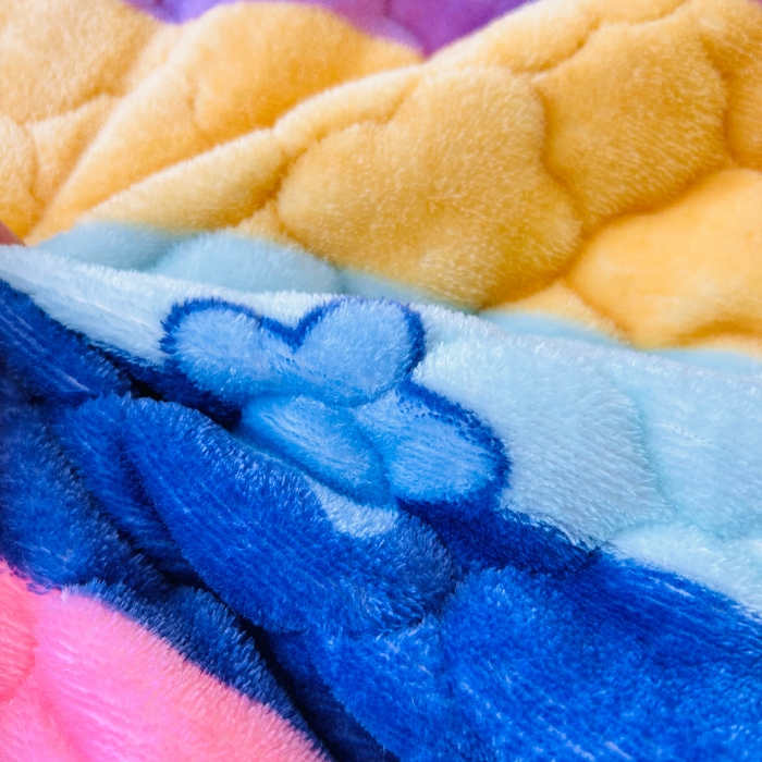 91家纺网 家纺一手货源 找家纺 小虾米 2025新款加厚牛奶绒夹棉床笠单床笠床笠单件 彩虹兔