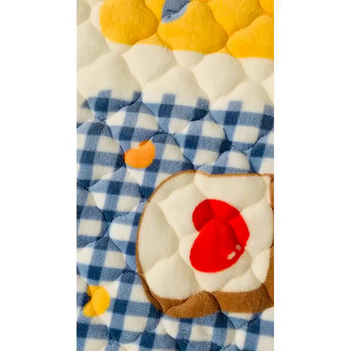 91家纺网 家纺一手货源 找家纺 小虾米 2025新款加厚牛奶绒夹棉床笠单床笠床笠单件 生日派对