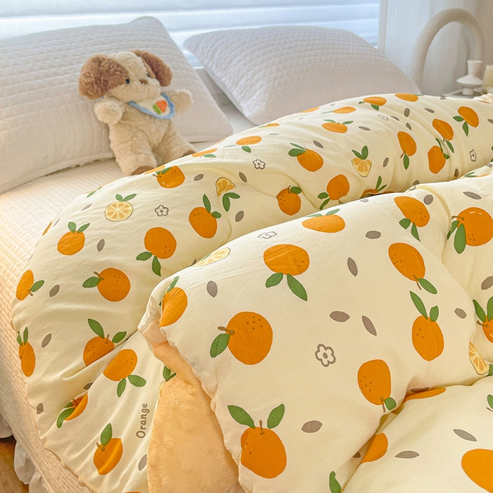 91家纺网 家纺一手货源 找家纺 宜家坊 2025新款A类云感软绵绵被子豆豆绒加厚冬被被芯春秋豆豆被 心想事成