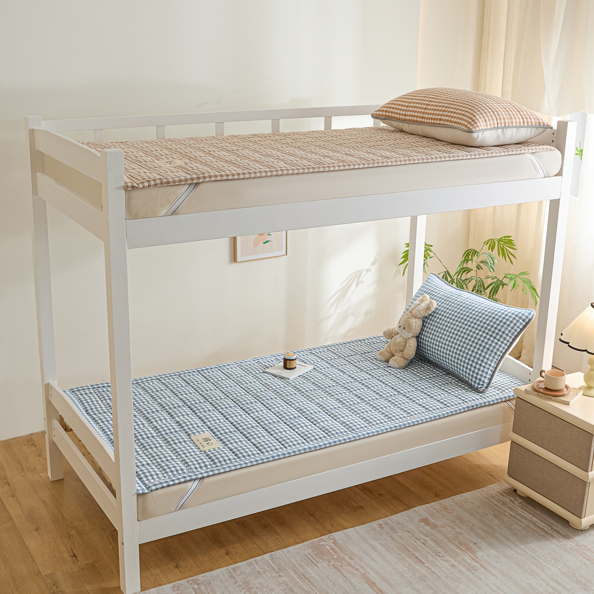 91家纺网 家纺一手货源 找家纺 （总）鑫钰 2025新款学生开学季宿舍专用新疆棉花床垫薄款