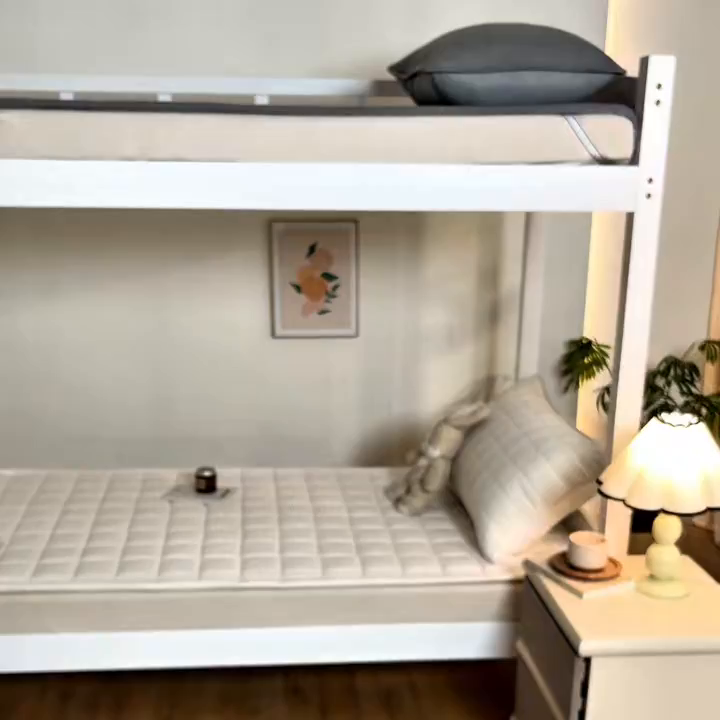 91家纺网 家纺一手货源 找家纺 鑫钰 2025新款学生开学季宿舍专用新疆棉花床垫薄款 棉格-经典白