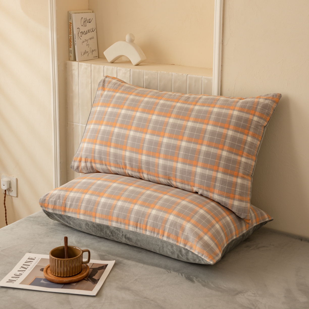 91家纺网 家纺一手货源 找家纺 雯雨家纺 2025新款全棉加牛奶绒宝宝绒一面棉一面绒单件被套单品被套 棉绒-诺卡