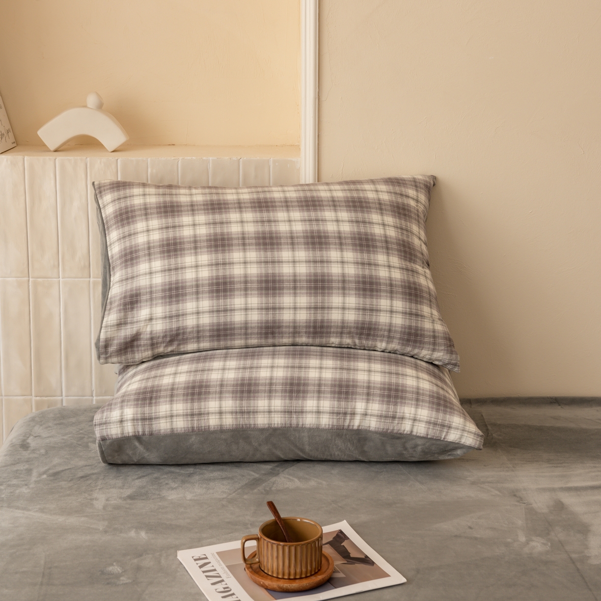 91家纺网 家纺一手货源 找家纺 雯雨家纺 2025新款全棉加牛奶绒宝宝绒一面棉一面绒单件被套单品被套 棉绒-轩尼诗