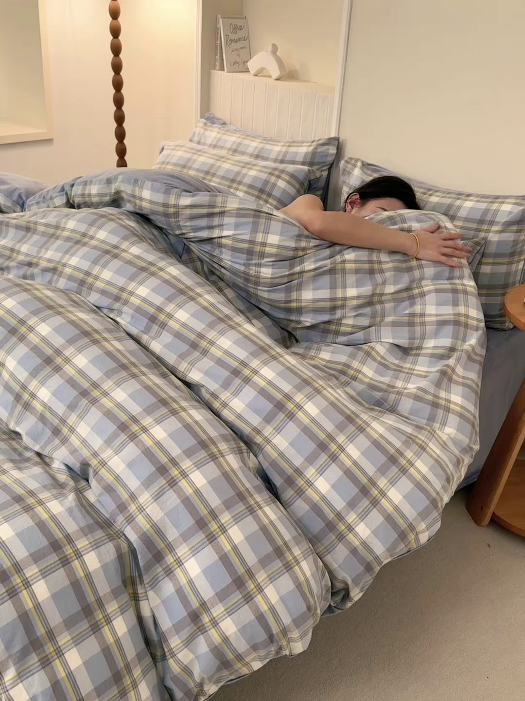 91家纺网 家纺一手货源 找家纺 雯雨家纺 2025新款全棉加牛奶绒宝宝绒一面棉一面绒单件被套单品被套 棉绒-莫尼兰