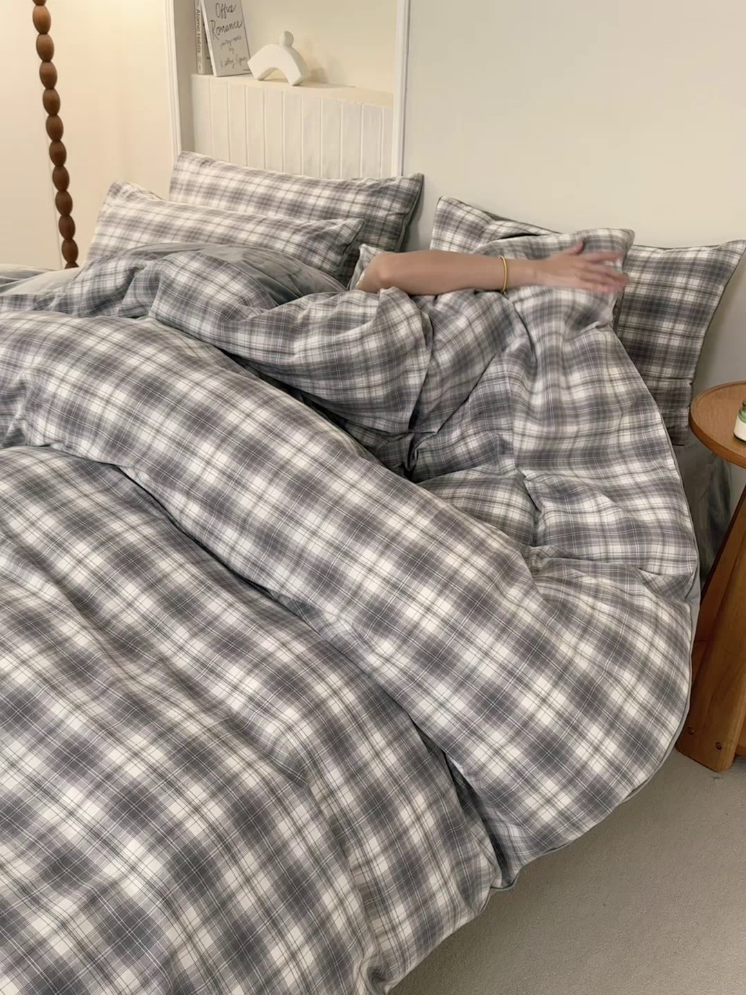 91家纺网 家纺一手货源 找家纺 雯雨家纺 2025新款全棉加牛奶绒宝宝绒一面棉一面绒单件被套单品被套 棉绒-轩尼诗