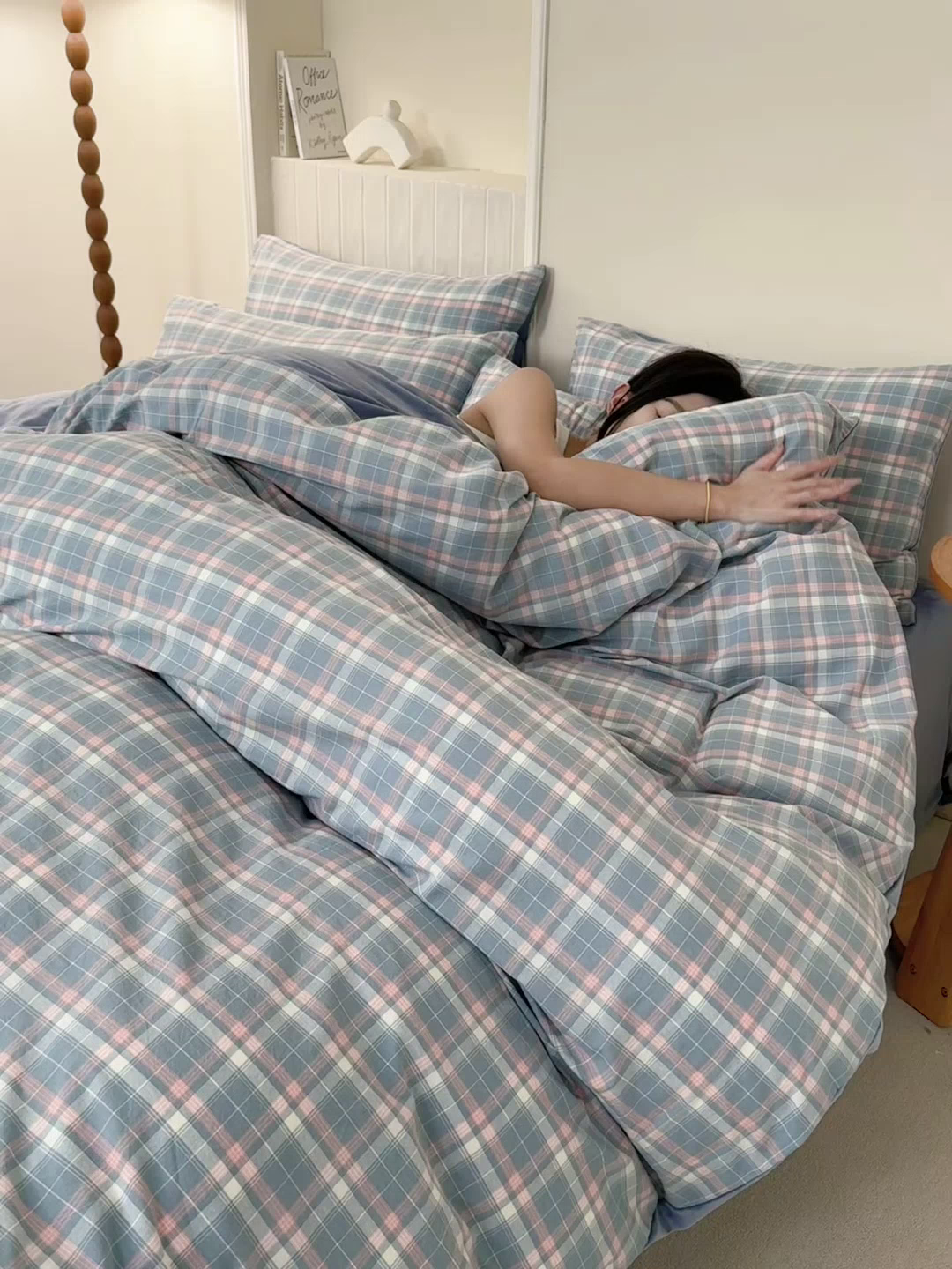 91家纺网 家纺一手货源 找家纺 （总）雯雨家纺 2025新款全棉加牛奶绒宝宝绒一面棉一面绒单件被套单品被套