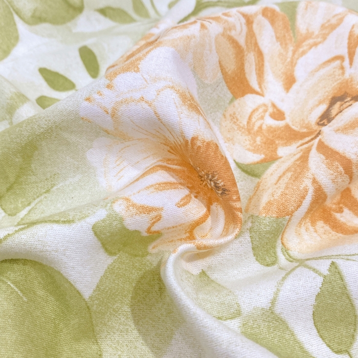 91家纺网 家纺一手货源 找家纺 红日子纺织品 2025新款100%全棉纯棉磨毛四件套 花繁叶绿