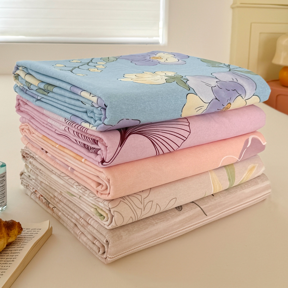 91家纺网 家纺一手货源 找家纺 （总）壹贝家纺 2025新款A类100%全棉纯棉磨毛被套单被套被套单件